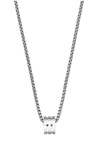 Gents Steelwear Stainless Steel Lined Bead Pendant