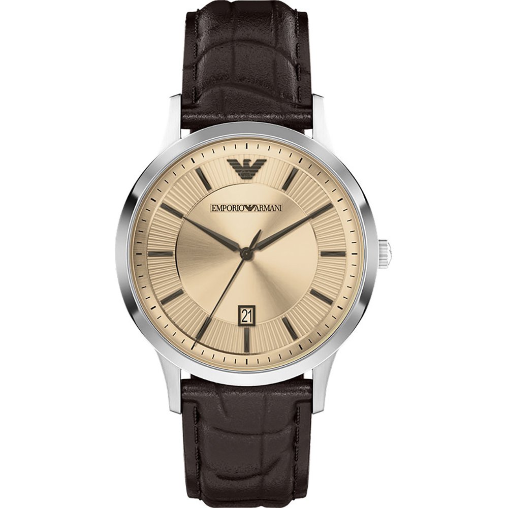 Gents Armani Renato Cream Dial
