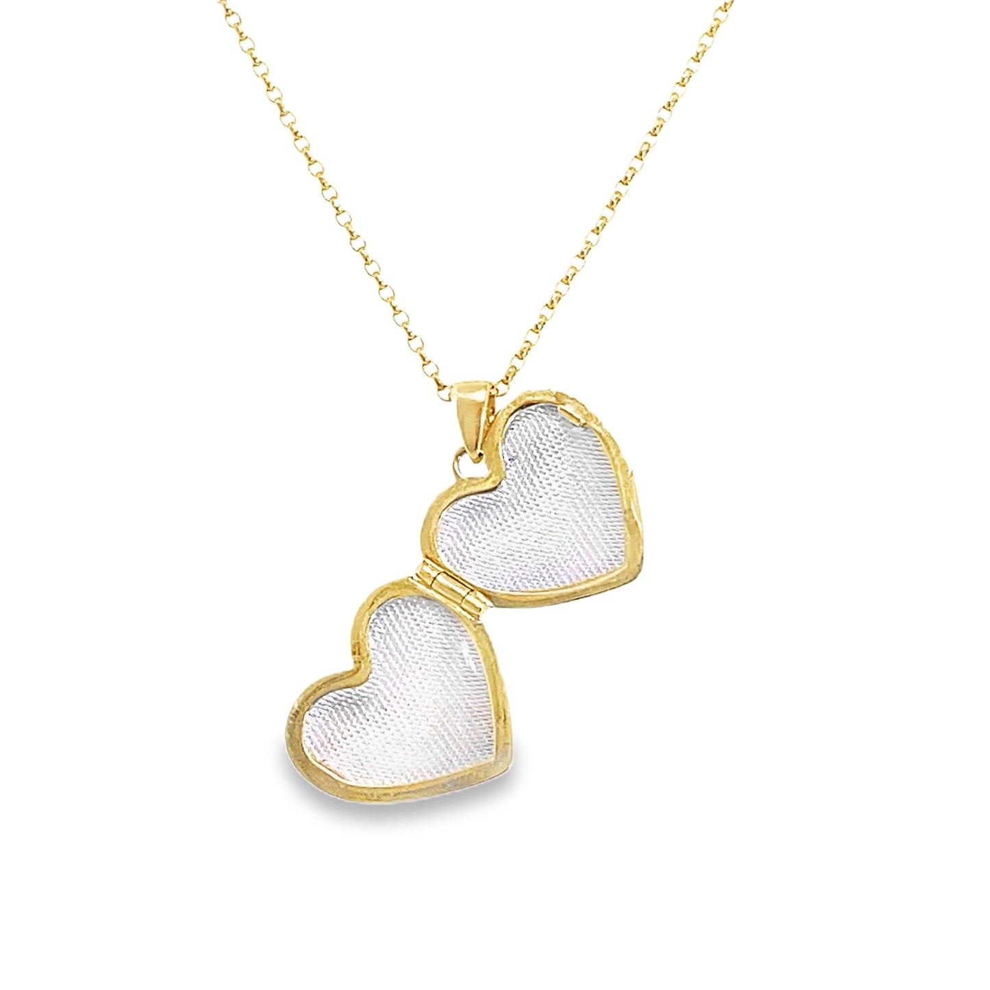 9ct Polished Heart Locket