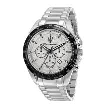 Gents Stainless Steel Maserati Traguardo Meteorite Chronograph Watch