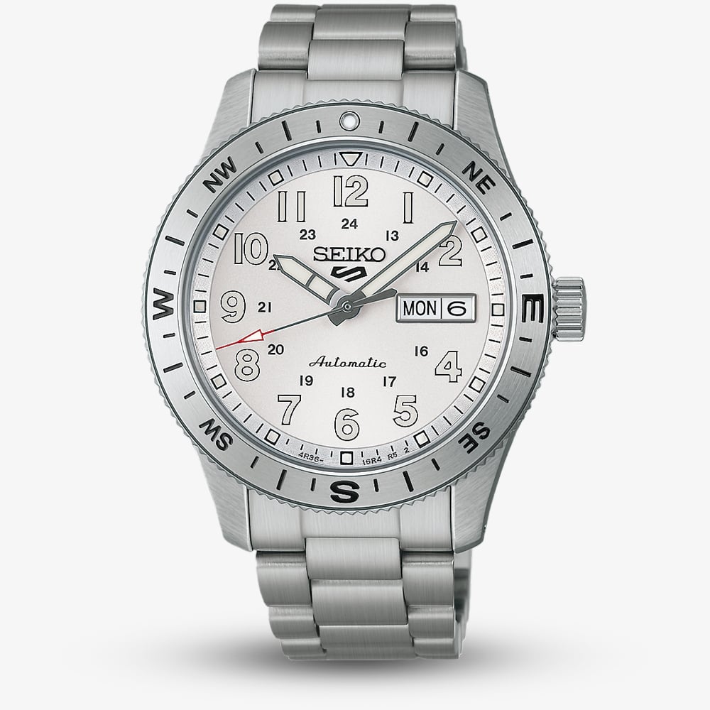 Gents Seiko 5 Sports Field Series White Dial