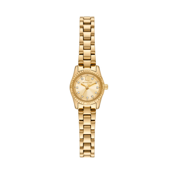 Ladies Michael Kors Lexington Gold Dial