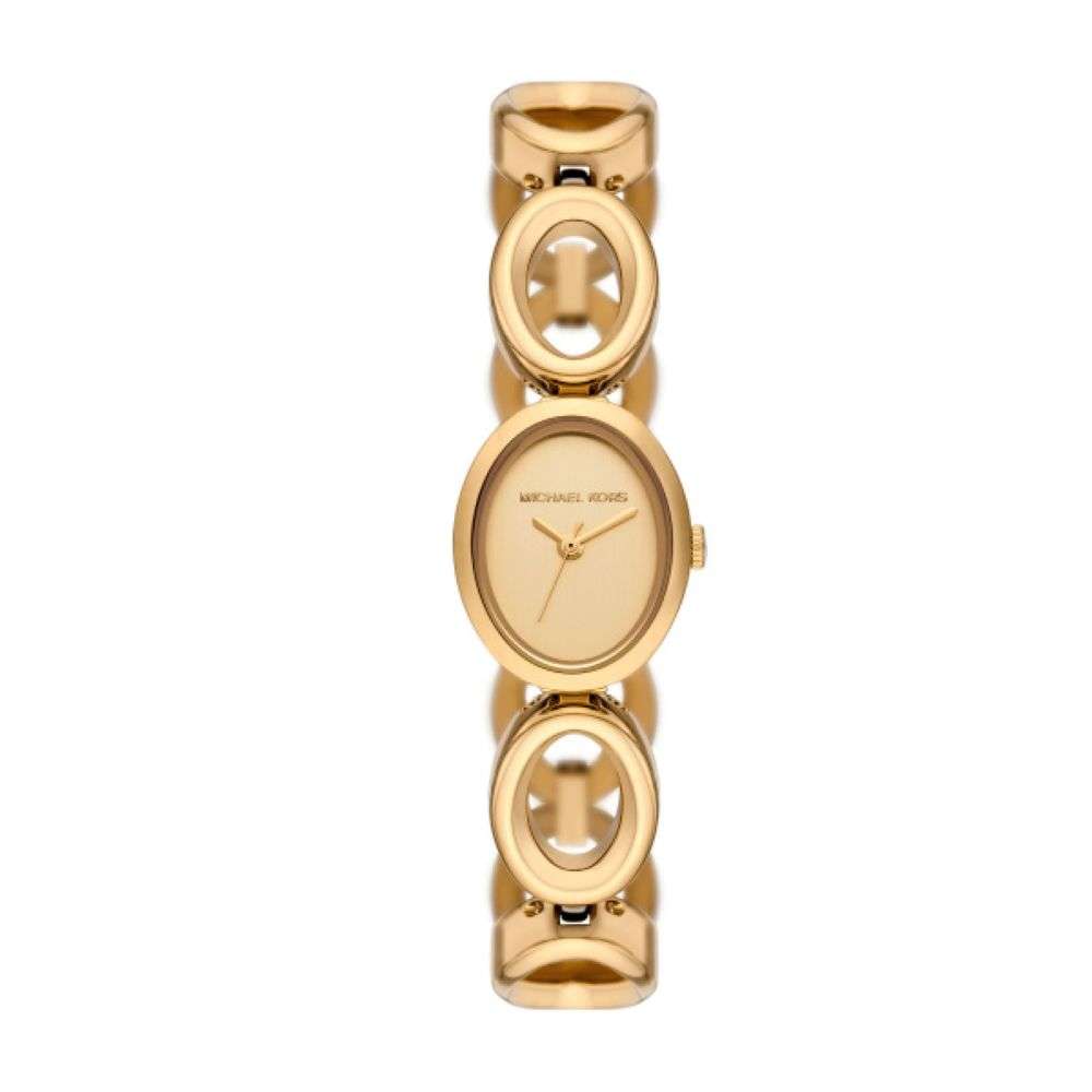 Ladies Michael Kors Maude Oval Gold Dial