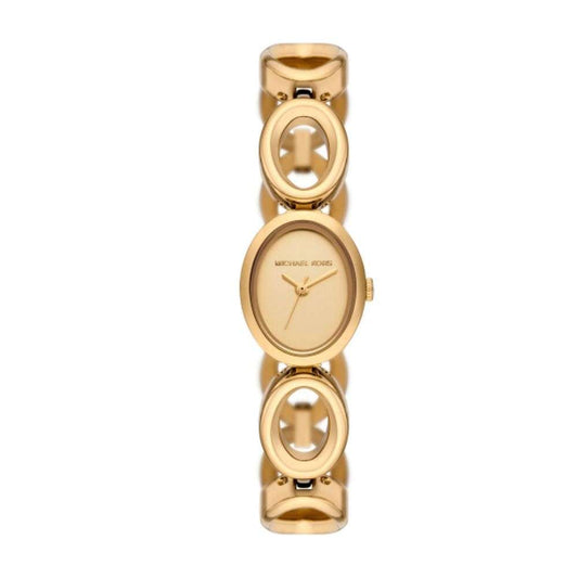 Ladies Michael Kors Maude Oval Gold Dial