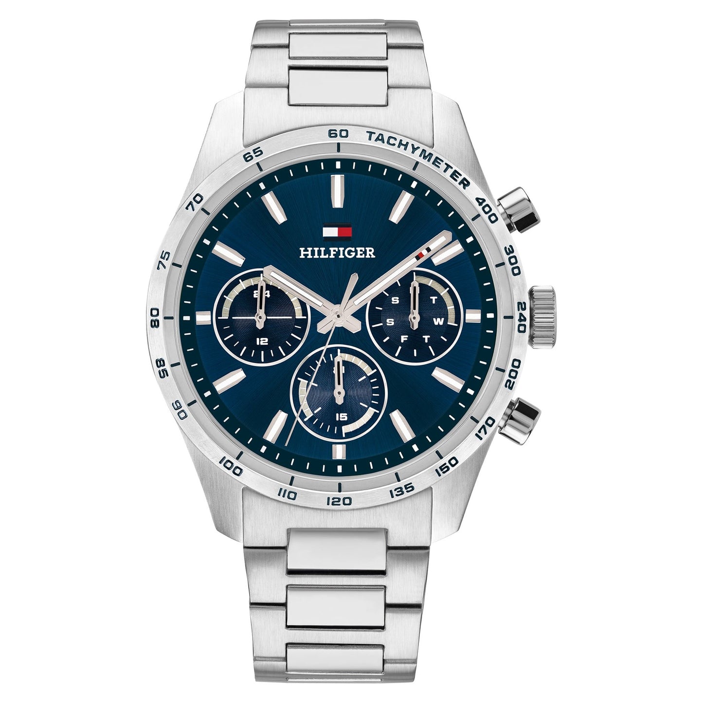 Gents Tommy Hilfiger Hampton Chronograph Blue Dial Watch