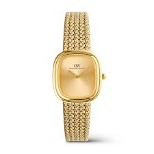 Ladies Rolled Gold Daniel Wellington Margot Braided Meche Bracelet