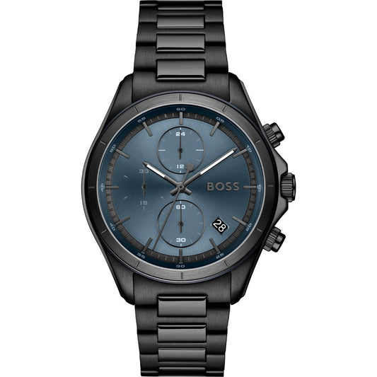 Gents Hugo Boss Bossletic Blue Dial Chronograph