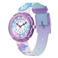 Kids Flik Flak Happy Dolphins Watch
