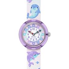 Kids Flik Flak Happy Dolphins Watch