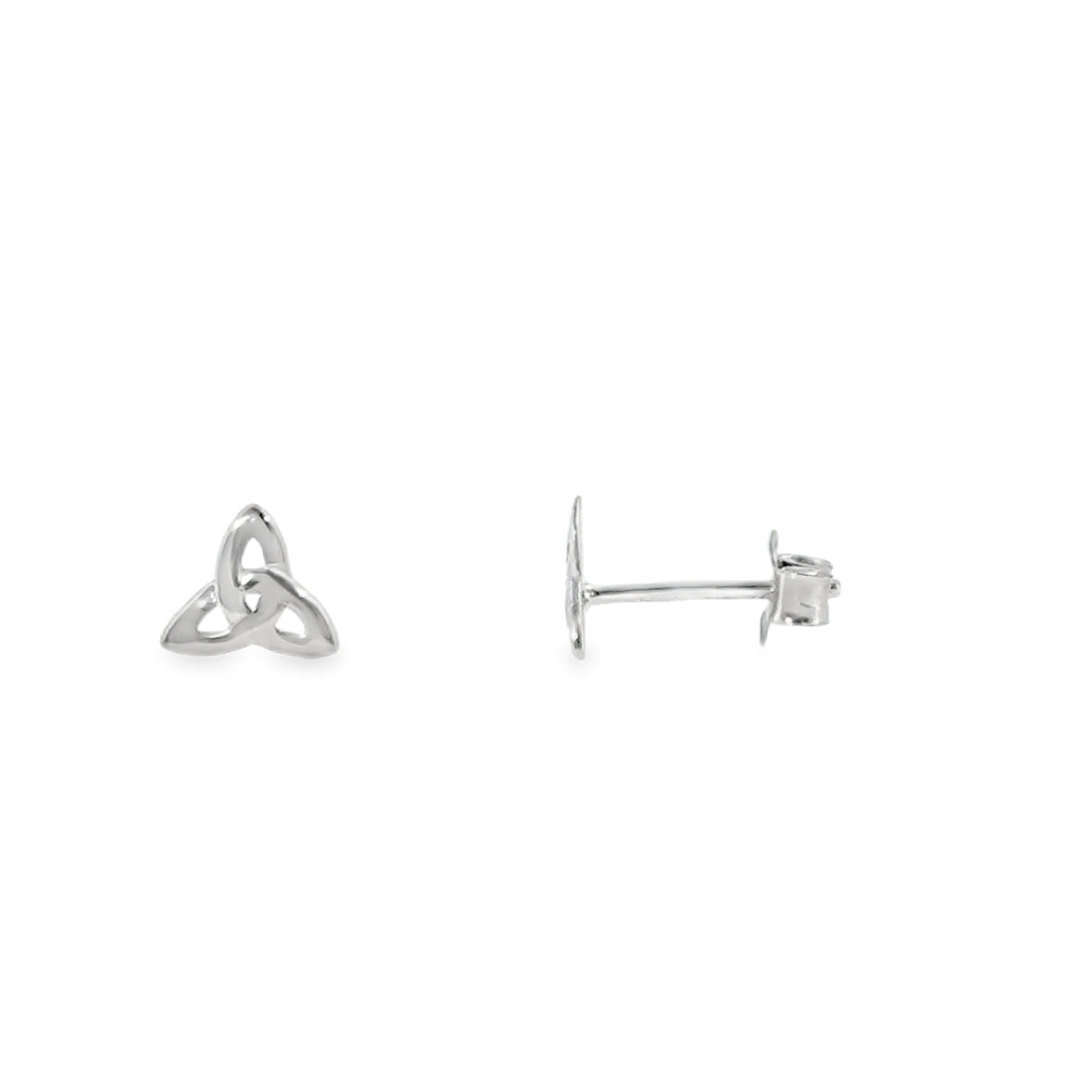 Sterling Silver Celtic Knot Stud Earrings