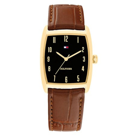 Gents Tommy Hilfiger Ambassador Black Dial
