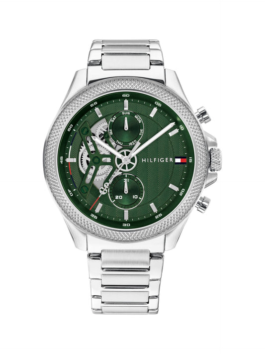 Gents Tommy Hilfiger Clark Green Dial