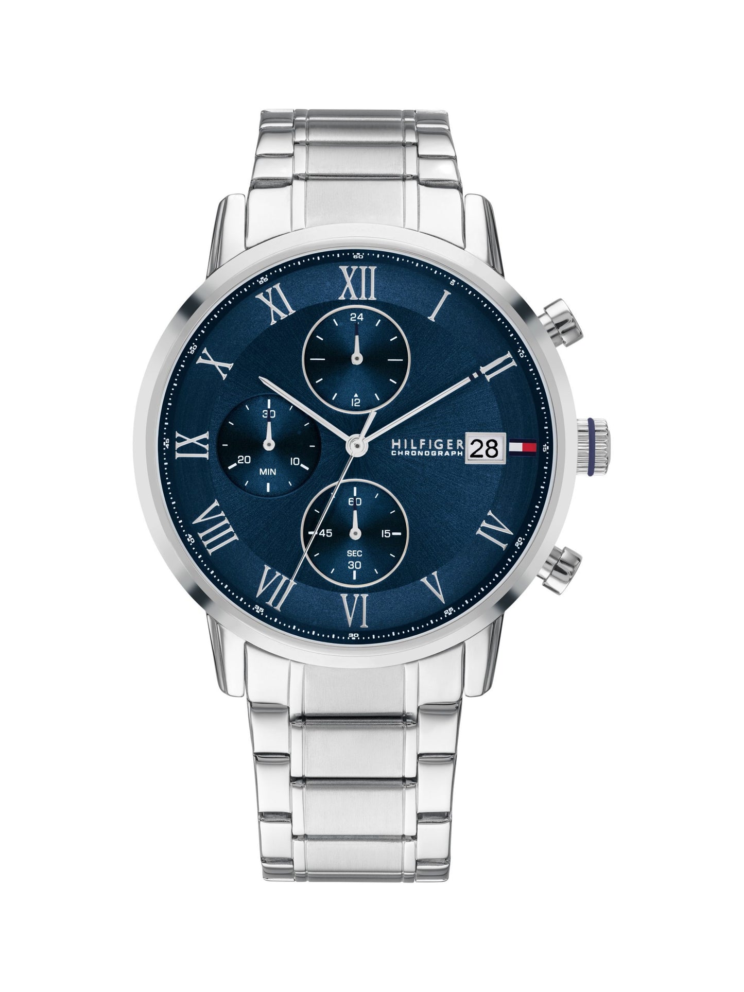 Gents Tommy Hilfiger Kane Chronograph Blue Dial