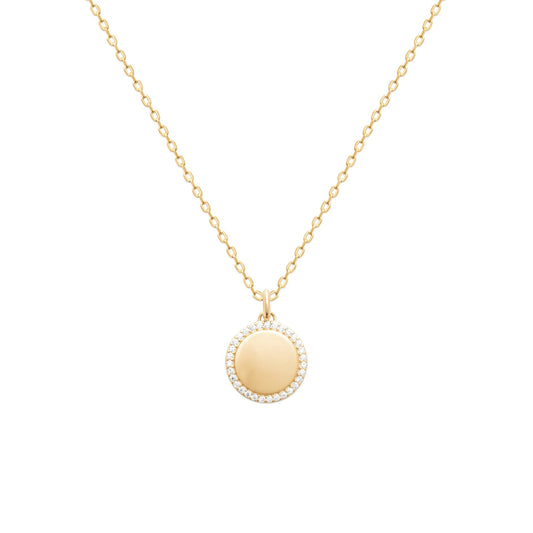 Burren 18ct Gold Replenish Glamorous Goddess Pendant