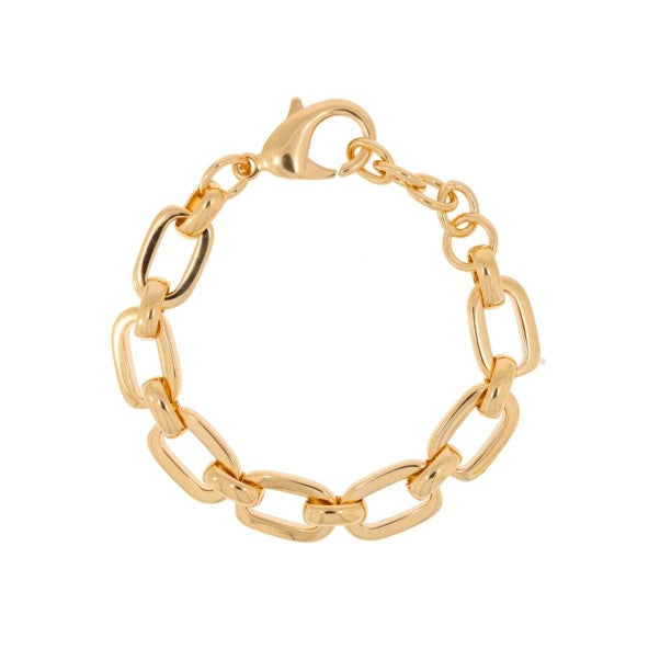 Burren 18ct Gold Plated Midnoght Ritual Bracelet