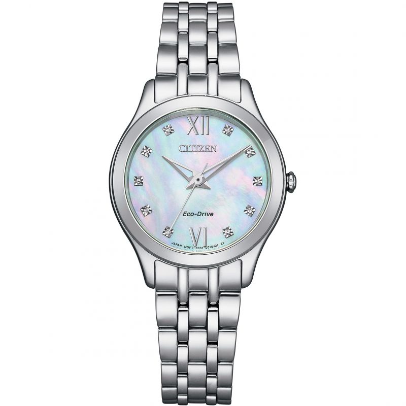 LSSB CITIZEN SILHOUETTE MOP DIA ECO DRIVE