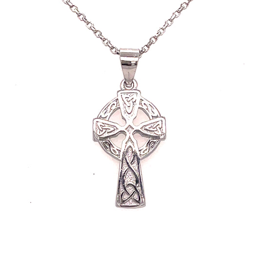 Sterling Silver Celtic Cross Pendant