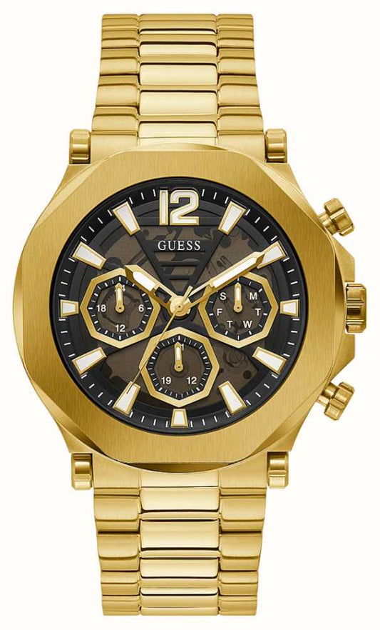 GRGB GUESS EDGE BLK CHRONO