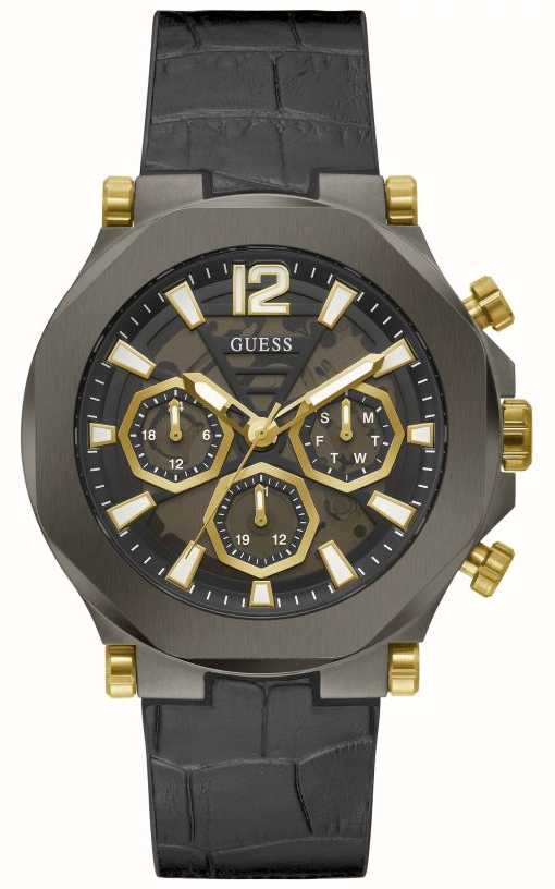 GSSS GUESS EDGE CHRONO GOLD/GUNMETAL