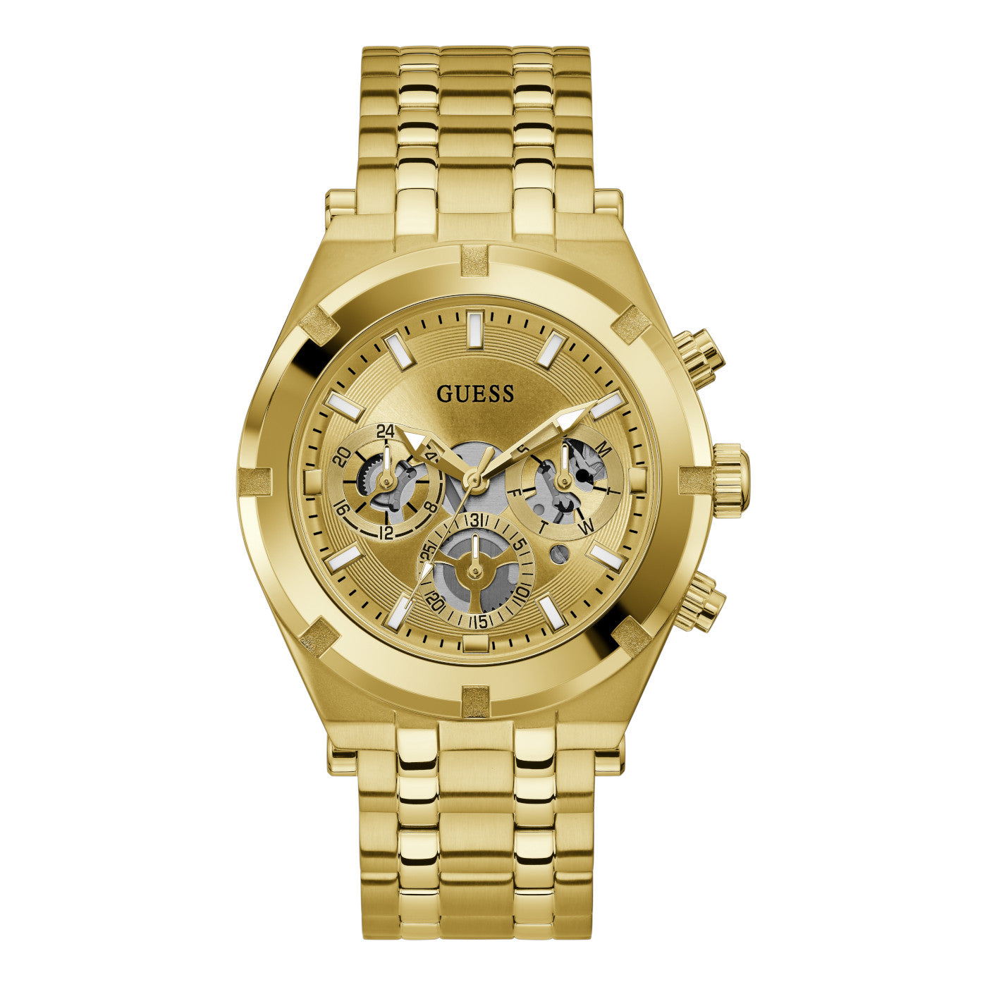 GRGB GUESS CONTINENTAL CHRONO GOLD