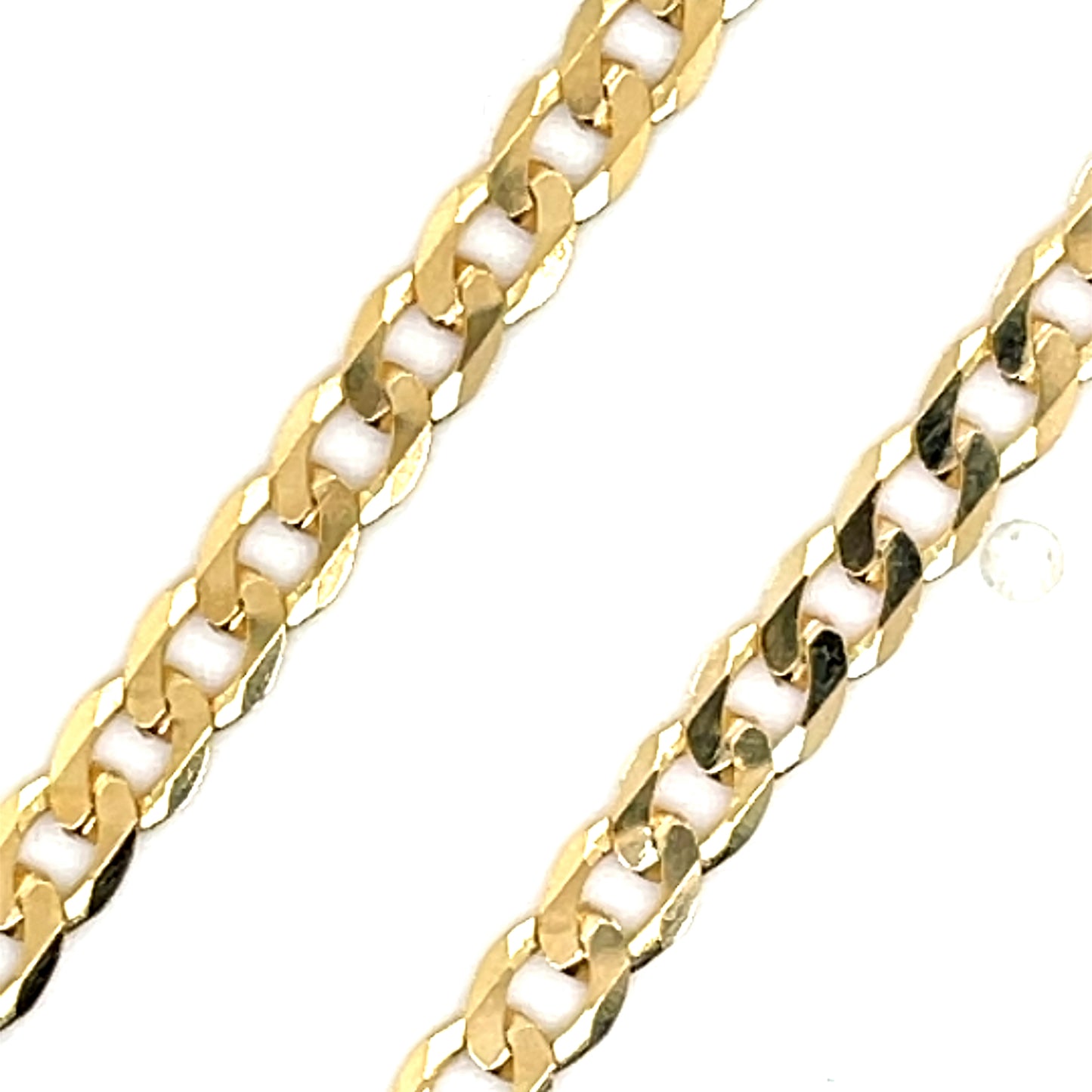 9CT NLET CURB 3.4MM 22' 6.2G