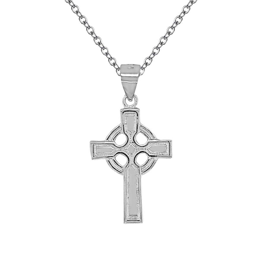 Sterling Silver Celtic Cross Pendant