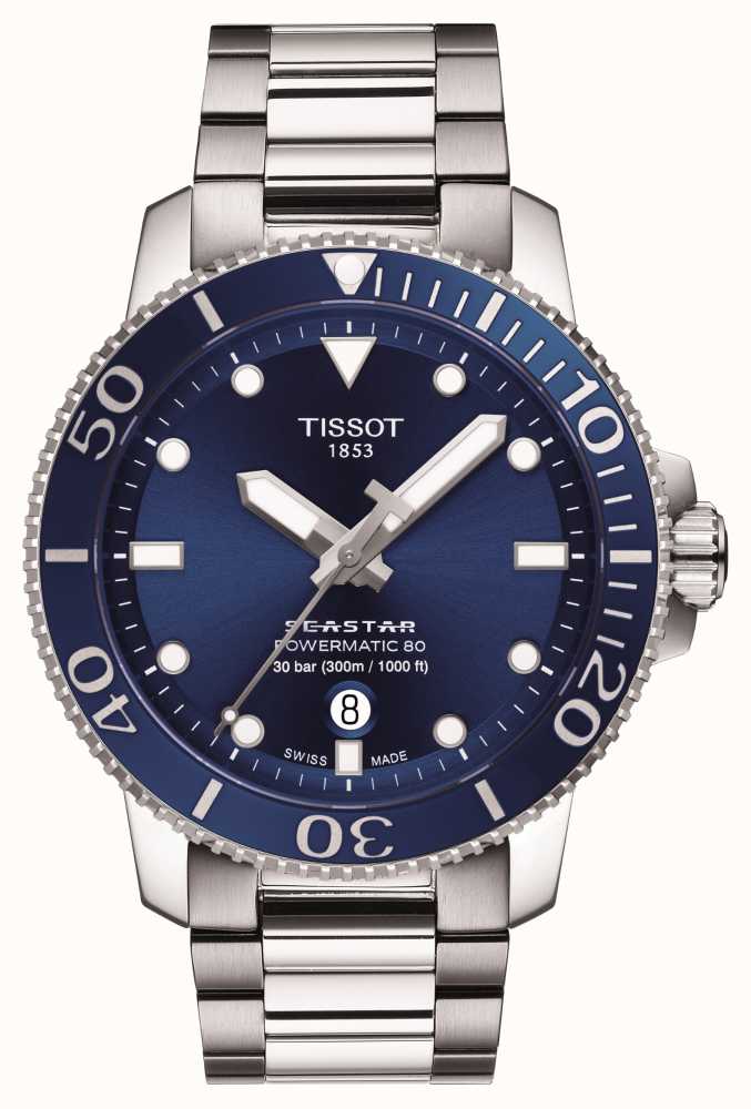 Tissot Seastar Powermatic Blue Dial