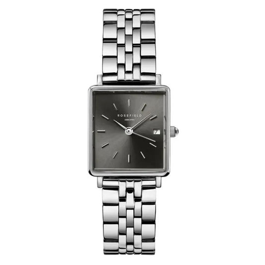 LADIES ROSEFIELD BOXY XS WATCH WITH GREY DIAL
