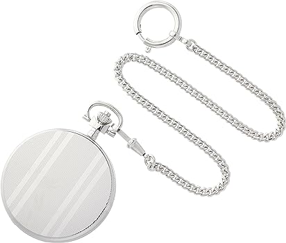 TISSOT STAINLESS STEEL SAVONETTE POCKET WATCH