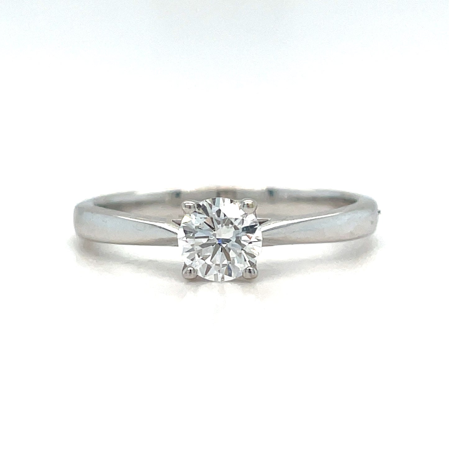 9ct Sol Wh 4 Cl Di .50ct