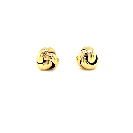 9CT Knot Stud Earring