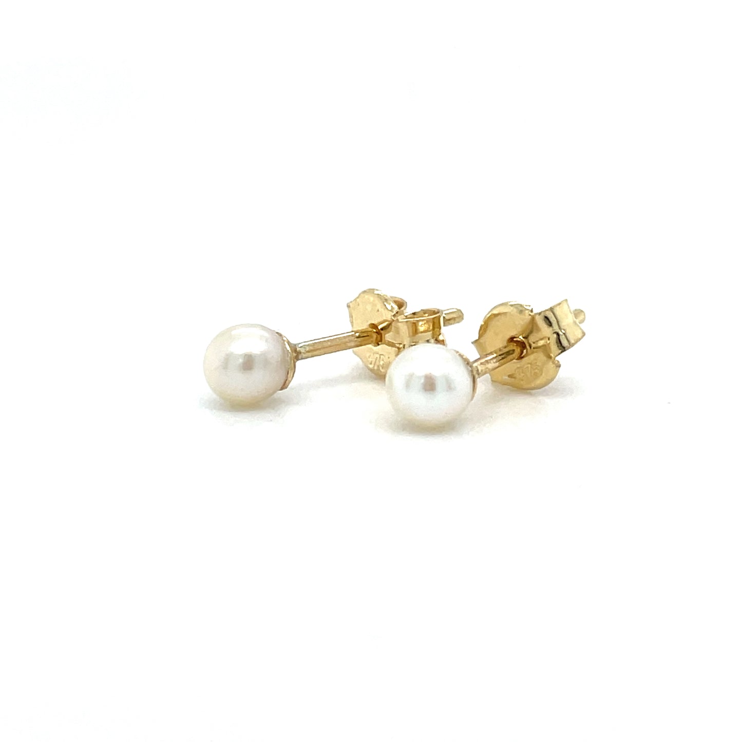 9CT 3.5MM Pearl Stud Earring