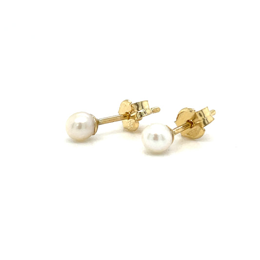 9CT 3.5MM Pearl Stud Earring