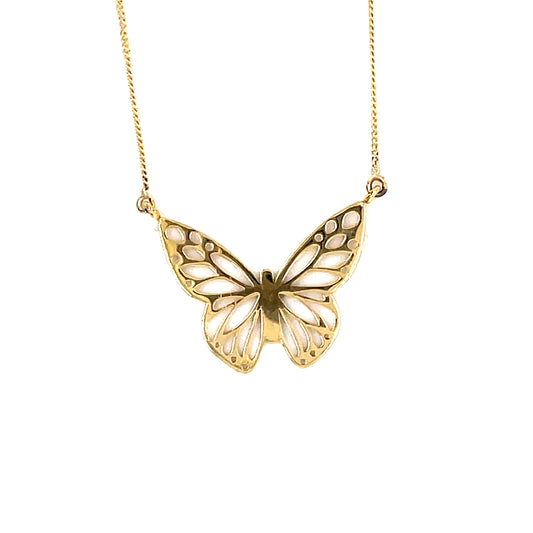 9ct n/let butterfly