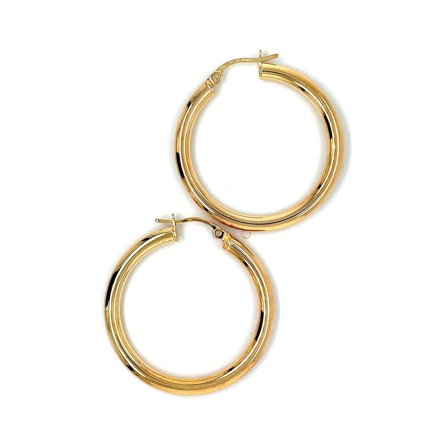 9ct 25mm Hoop Earring