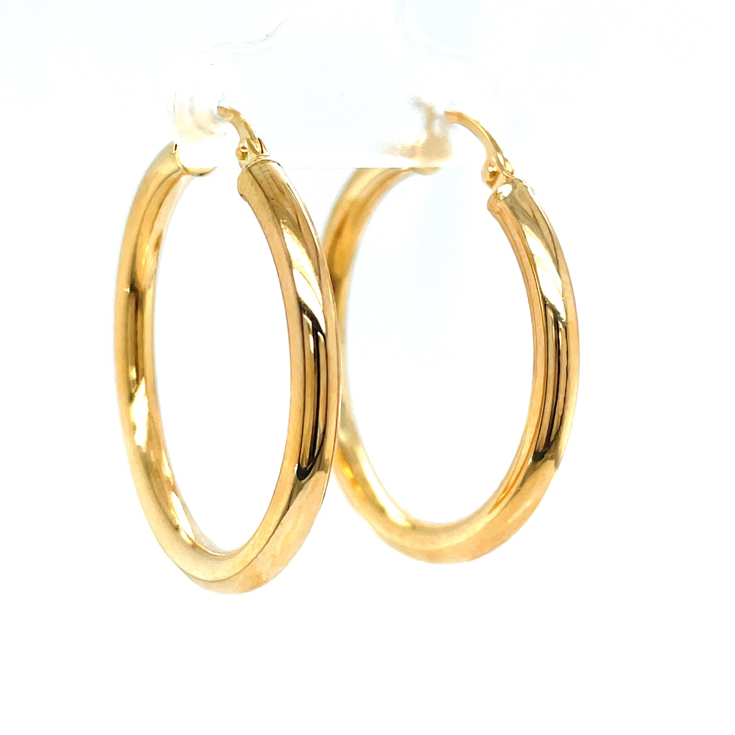 9ct 25mm Hoop Earring