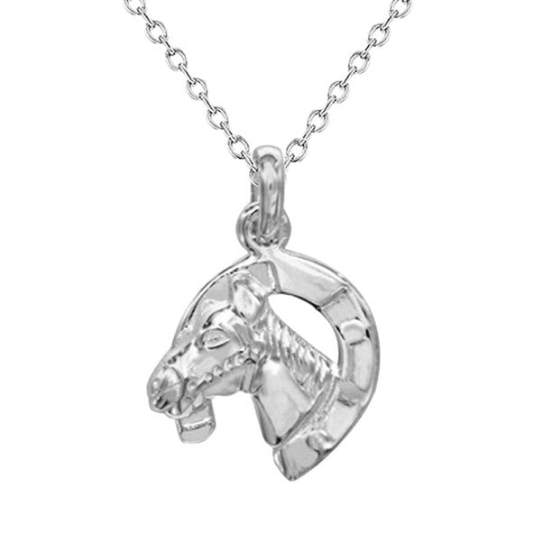 Sterling Silver Horse Pendant