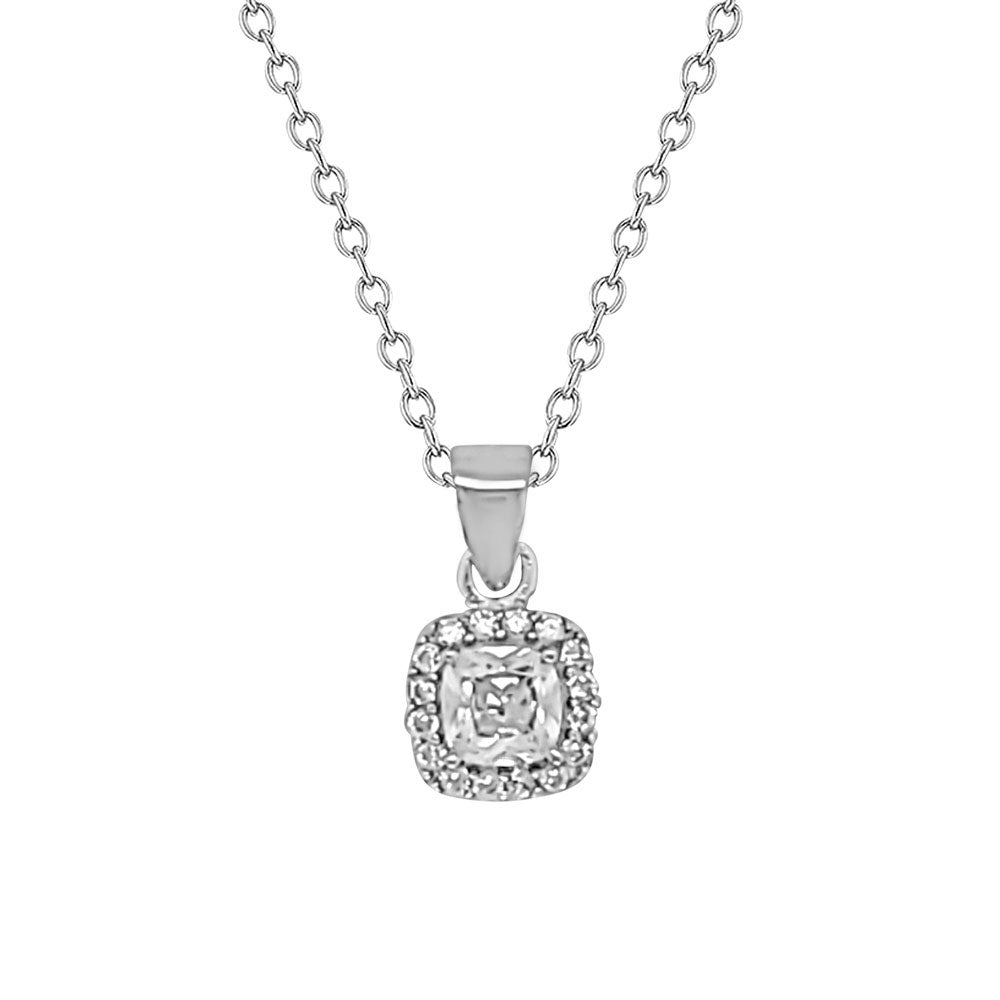 Sterling Silver CZ Pendant