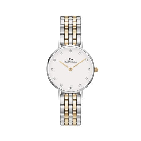 Ladies Daniel Wellington Petite Lumine Two-Tone White Dial