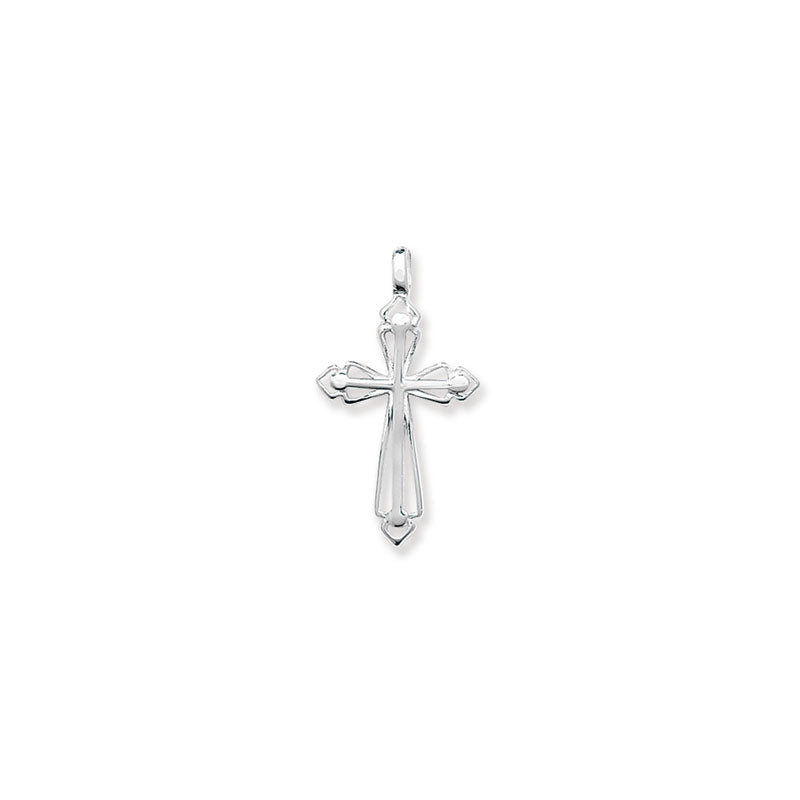 Sterling Silver Plain Cross Pendant