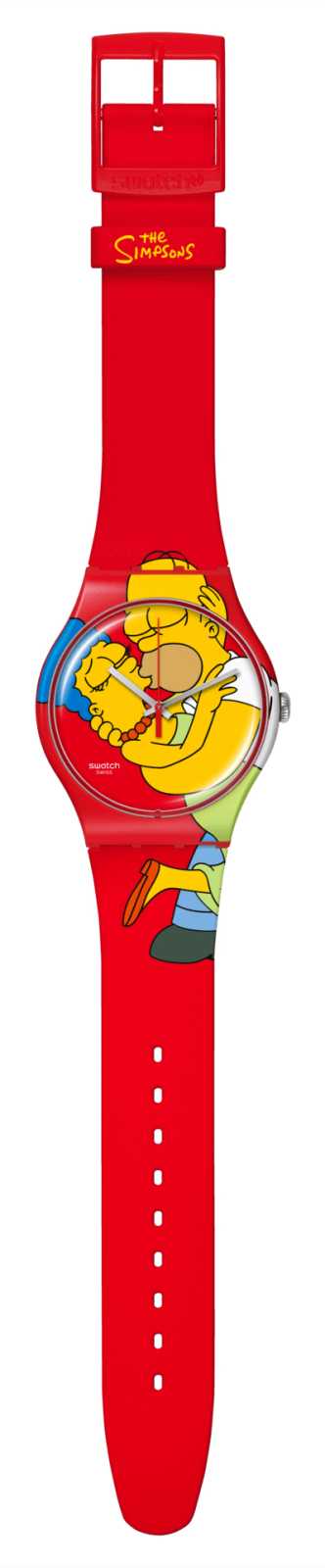 Swatch X Simpsons Sweet Embrace Watch