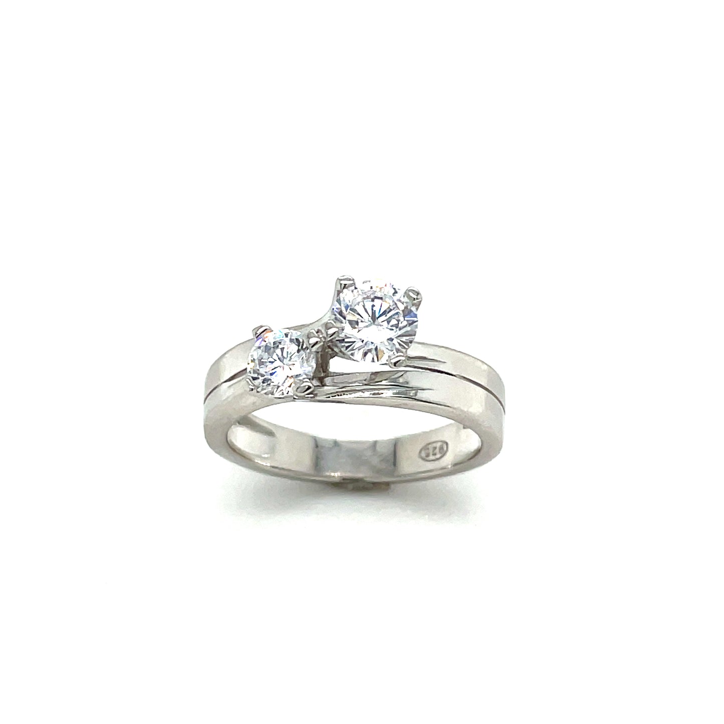 Sil Ring 2st 4claw 6mm/5mm