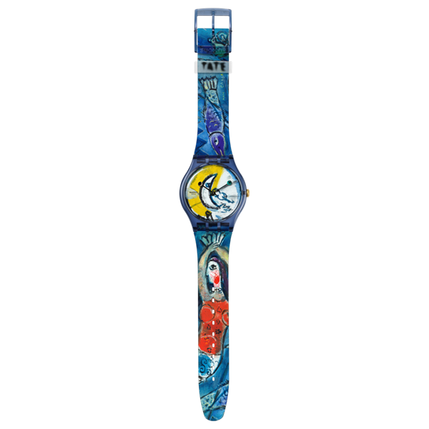 Swatch x Tate Chagall's Blue Circus