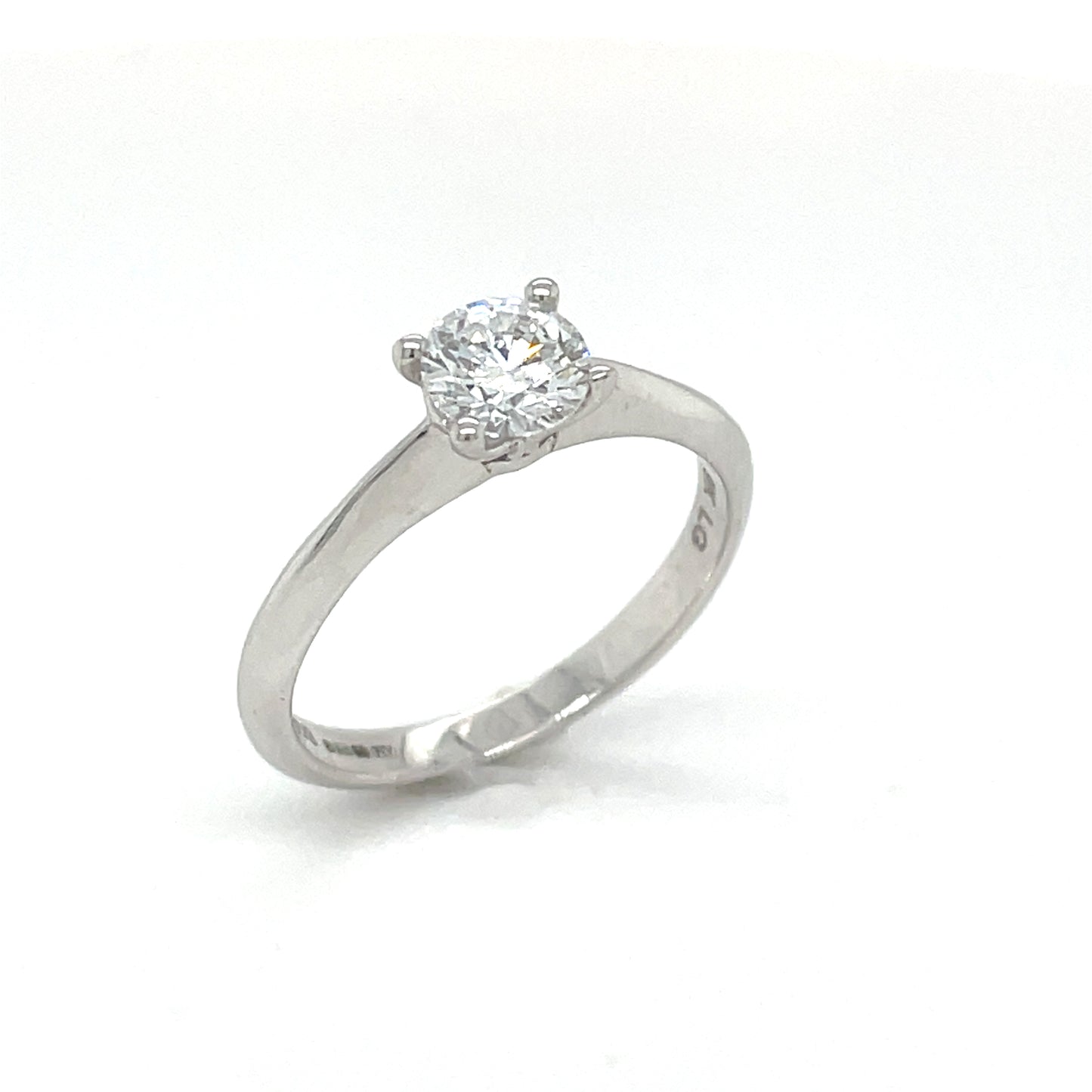 9ct Sol Wh 4 Claw Dia.50