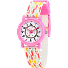 Kids Plastic Strap Kikou With Feather and Dreamcatcher watch