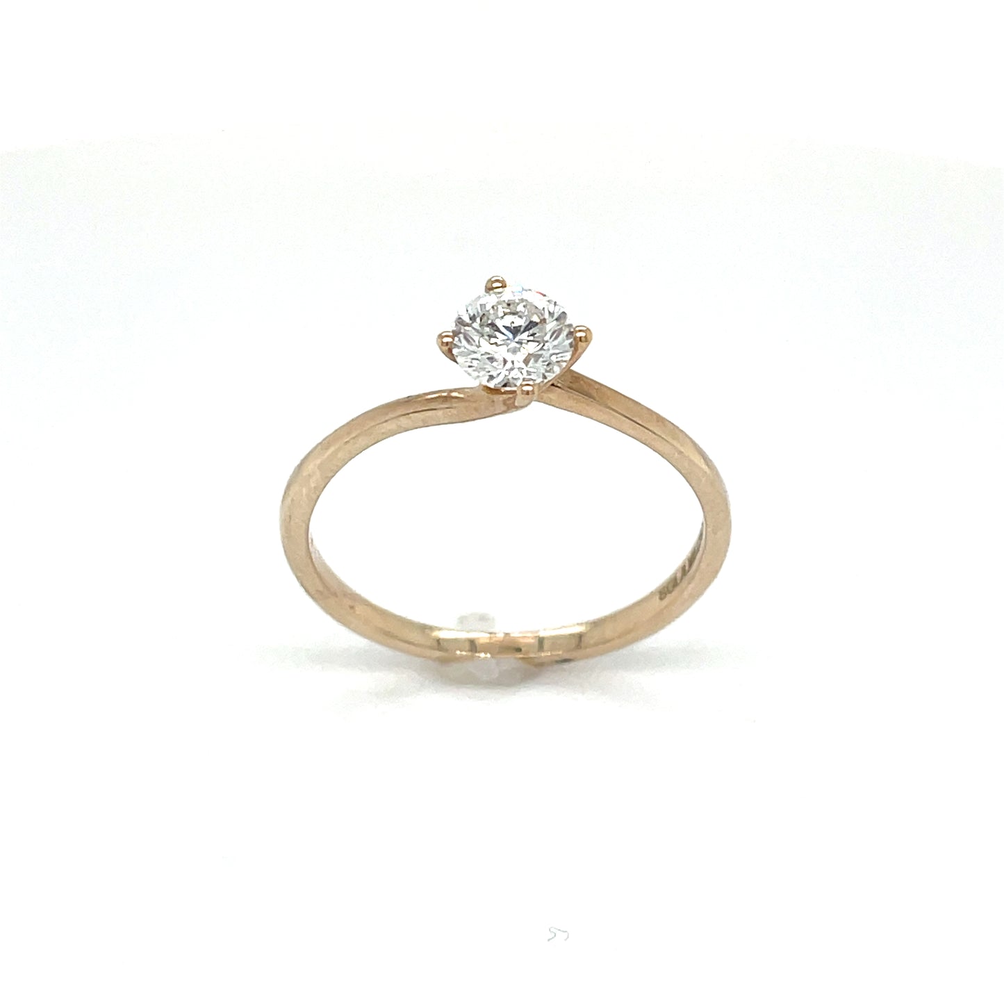 9ct Sol Twist Sh C/Di.50