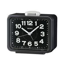 Seiko Black Alarm Clock