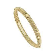 Ted Baker Dotett Cubic Zirconia Pave Bangle In Gold