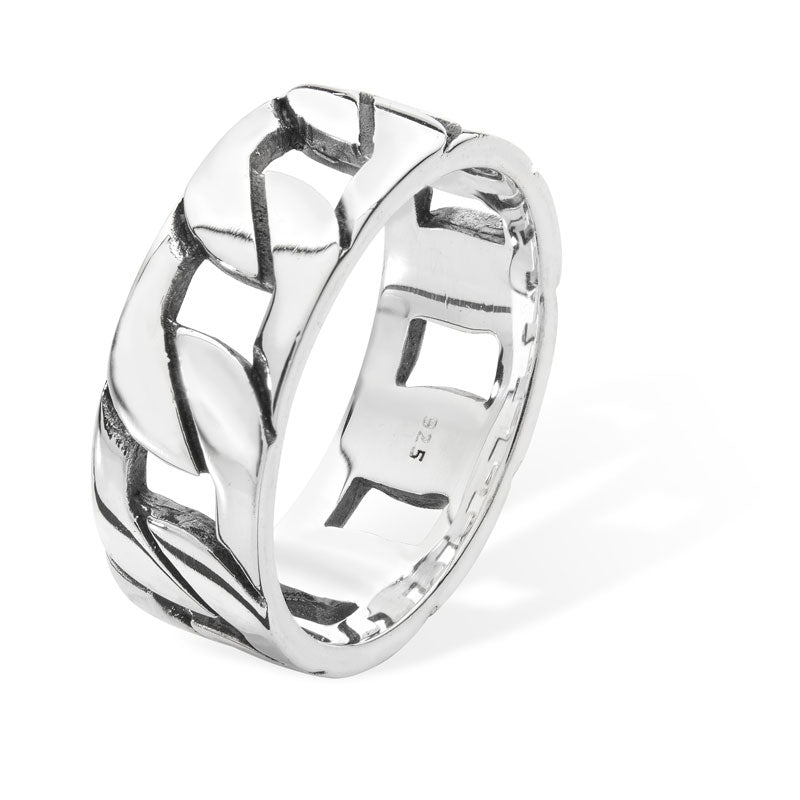 Sil Ring Chain Link