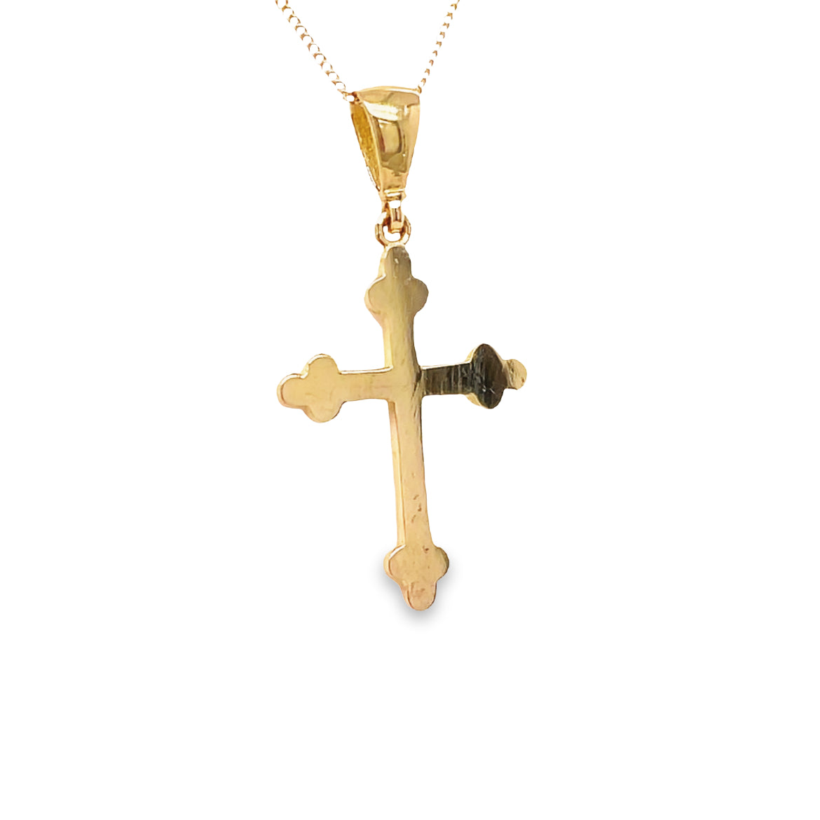 9ct Yellow Gold Fancy Cross